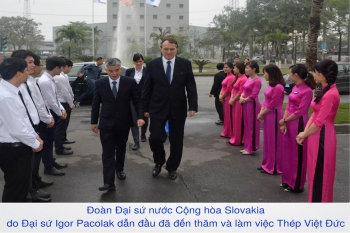 Đại sứ Cộng hòa Slovakia đến thăm