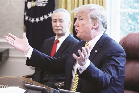 Đàm phán thương mại Mỹ-Trung trở lại vạch xuất phát