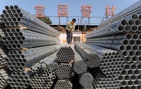 Các nhà máy thép tròn đặc Trung Quốc tăng giá thêm 53 USD/tấn