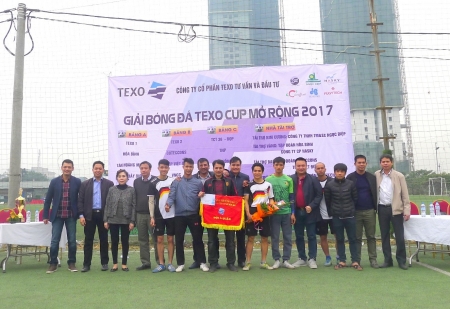 Thép Việt Đức tham dự Giải bóng đá TEXO Cup mở rộng 2017