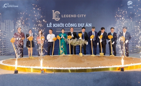 Tập đoàn Thép Việt Đức tổ chức khởi công xây dựng Dự án Khu đô thị Legend City