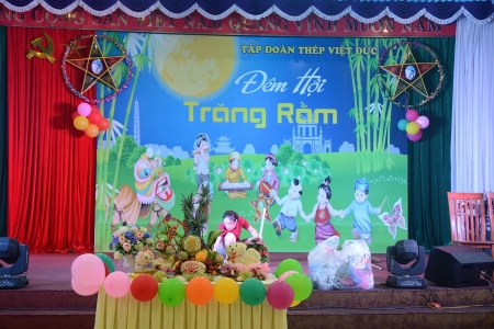 Thép Việt Đức tổ chức thành công “Đêm hội trăng rằm” cho các cháu là con em CBCNV