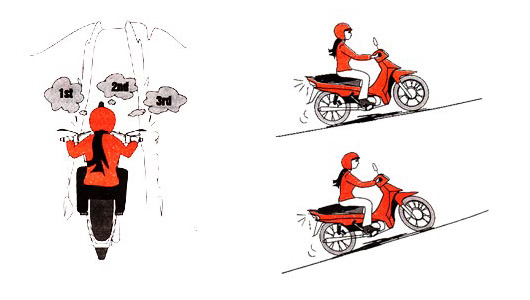 Thú vị với bộ tranh 1001 cách đi xe máy của người Việt