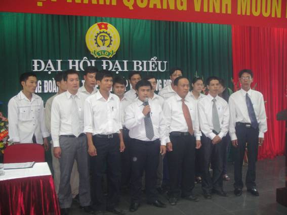 Công đoàn Thép Việt Đức chuẩn bị tổ chức Đại hội đại biểu Công đoàn, nhiệm kỳ 2012 – 2015