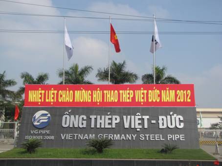 Hội thao Thép Việt Đức 2012 thành công tốt đẹp