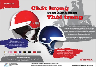 Honda Việt Nam giới thiệu mũ bảo hiểm cao cấp thế hệ mới