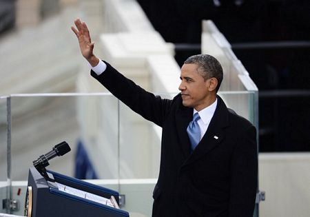 Những hình ảnh đẹp nhất trong lễ nhậm chức của Obama