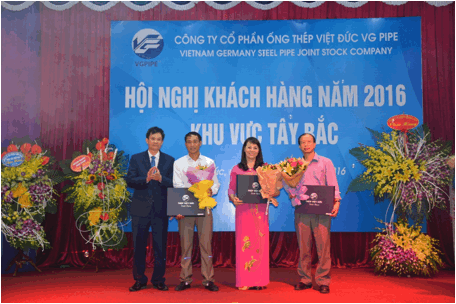 Ống thép Việt Đức VG PIPE tổ chức hội nghị khách hàng tiêu biểu khu vực Tây Bắc