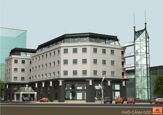 Techcombank Vĩnh Phúc chuẩn bị khai chương trụ sở mới tại Vietduc Financial Building.