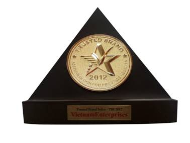 Thép Việt Đức – VGS nhận danh hiệu “Thương hiệu uy tín 2012”