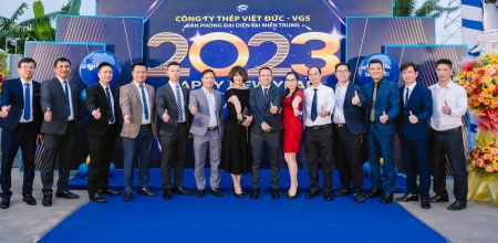 Thép Việt Đức tổ chức Tiệc Tất niên 2022 và Chào xuân Quý Mão 2023 tại Khu vực Miền Trung