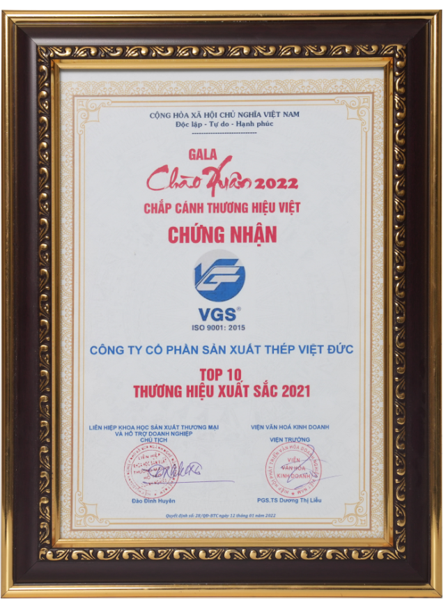 Top 10 thương hiệu xuất sắc